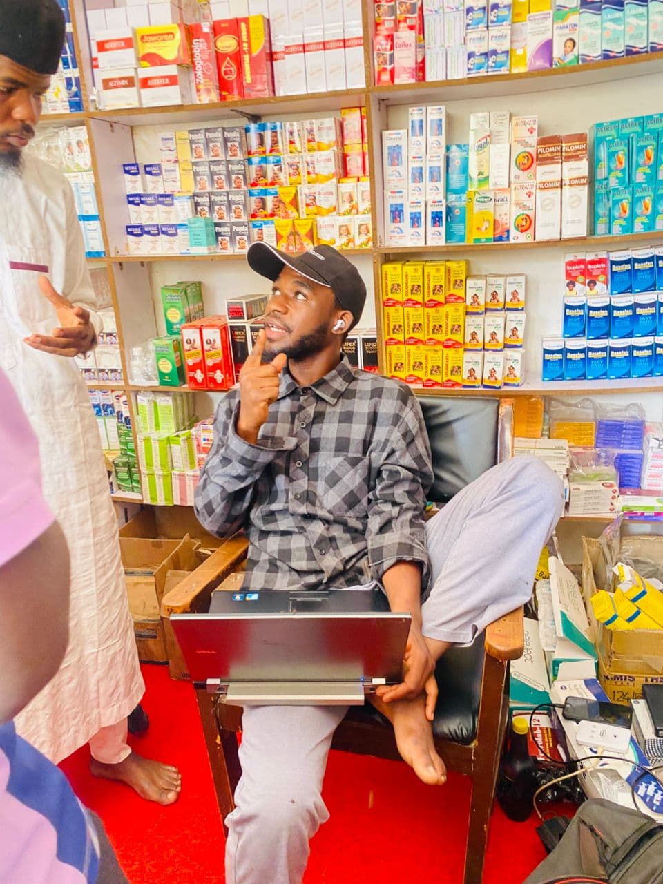 Gidan Magani Training session and Data entry